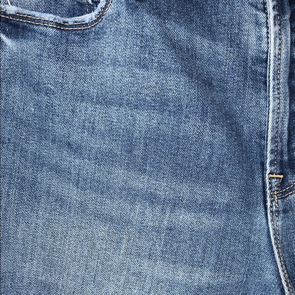 Old Navy Dark Blue Ripped Jeans - Picture 3 of 6